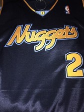 Authentic Adidas ALEX ENGLISH/DENVER NUGGETS Jersey Sz56