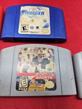 NFL Quarterback Club 2000 (Nintendo 64, 2000) And Star Wars Racer