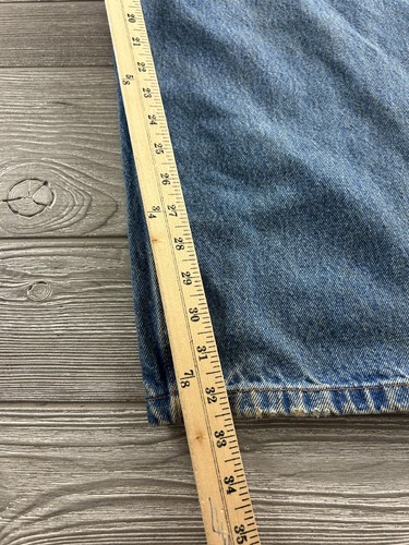 Big Bill Jeans Herren 42X36 Blau Heavy Carpenter Fit Reflective Straight Denim - Bild 6 von 10