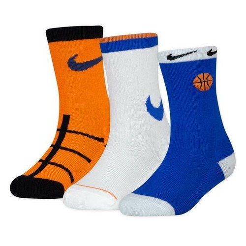 NIKE YOUNG ATHLETES CUSHIONED CREW SOCKS 3PACK - Picture 2 of 3