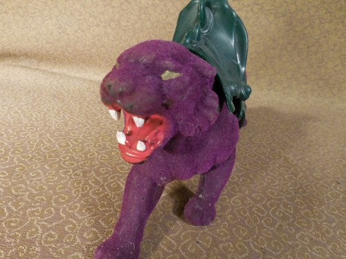 Scheletro armatura da battaglia vintage MOTU Mattel originale Masters of Universe con pantera - Foto 4 di 8