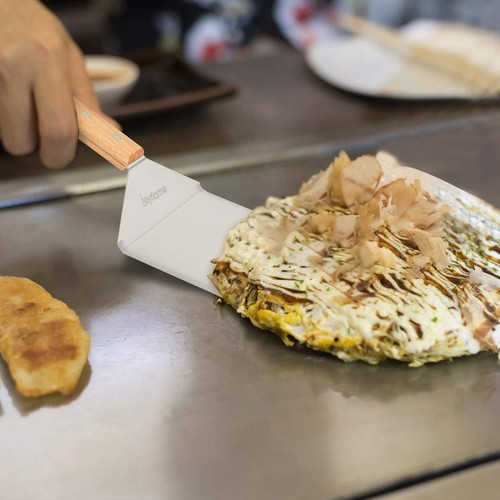 Skyflame Stainless Steel Griddle Spatula - Griddle Accessories 6 x 5 in Hambu... - Picture 5 of 7