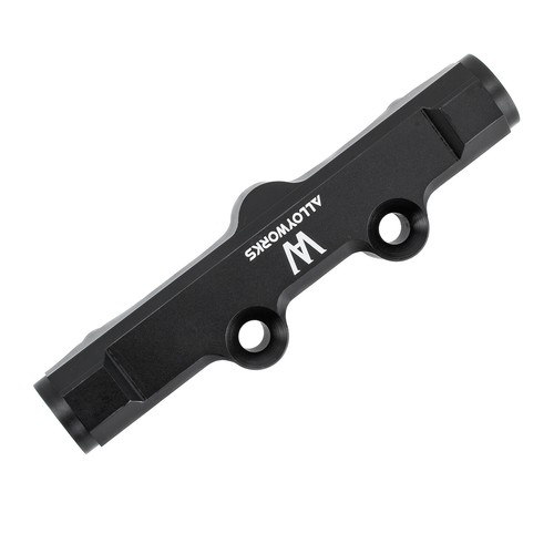 Black Top Feed Fuel Rails FOR 2002-2014 2013 Subaru WRX , 2007-2021 2008 STI - Picture 7 of 11