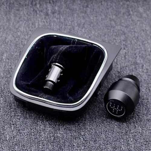 For VW Golf MK5/6 2006-2012 5 Speed Aluminum Alloy Gear Shift Knob w/Gaitor Boot - Picture 5 of 14