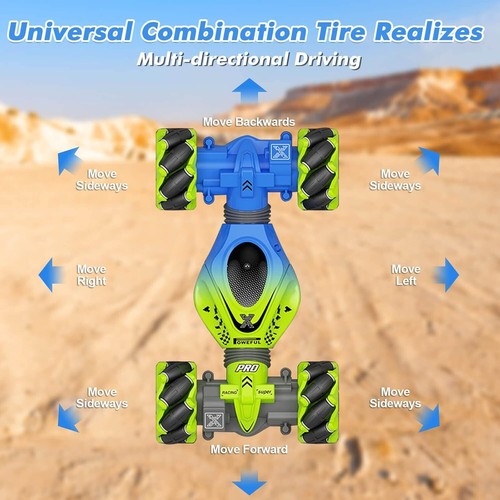 Remote Control Stunt Car with Gesture Sensing for Ages 6-12 - Lights & Music - Picture 6 of 11