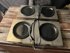 (2) BLOOMFIELD COUNTERTOP DUAL HOT PLATE BURNERS COFFEE WARMERS - COMMERCIAL