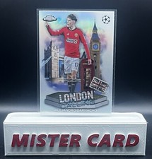 2023-24 Topps Chrome UCC ALEJANDRO GARNACHO London Calling #LC-9 ManUn