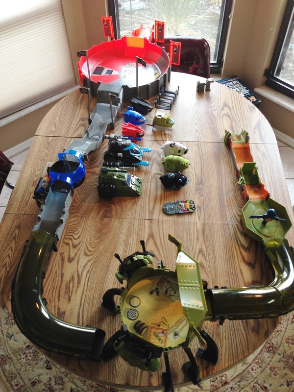 Kung Zhu Battle Arena Lot/3 Hamsters/4 Battle Armor