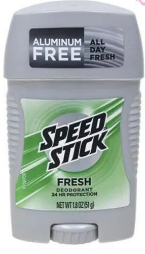 LOT OF 2 Speed Stick Fresh Aluminum Free Deodorant 1.8oz / 51g New In Box - Picture 2 of 2