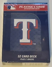 Texas Rangers 52 Playing Card Deck Plus 2 Jokers Officially Licensed Brand New 