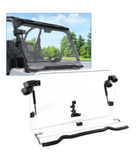 Fold Down Windshield For 14-18 Polaris RZR 900/XP 1000/S 900 Scratch Resistant