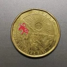 2021 Canada 125th anniversary of Klondike Gold Rush COLOURED $1 Loonie