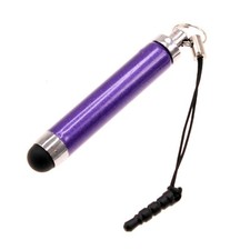 Purple Stylus Touch Pen Extendable Compact Lightweight for Phones
