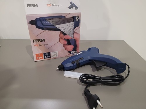 Pistola per Colla Ferm con Supporto Pieghevole – Utensile per Lavori Manuali - Foto 23 di 23