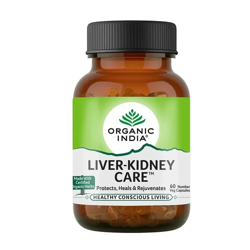 Organic India Liver Kidney Care 60 Caps Promotes Liver & Kidney Function - Picture 7 of 12