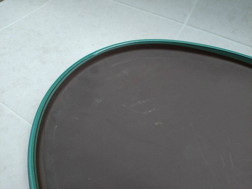 Made in Japan [Seto ware] Bonsai Oribe No. 11 oval water stone (no holes) - Picture 4 of 15