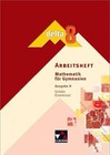 Delta 8 Arbeitsheft Mathematik für Gymnasien von Franz Eisentraut, Eva Schätz, Rudolf Schätz und Ulrike Schätz (2008, Geheftet)
