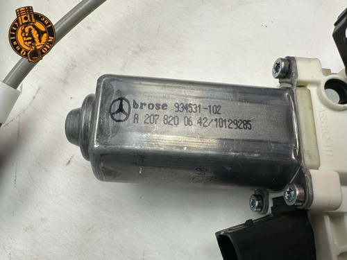 2012-2020 MERCEDES SLC SLK FRONT RIGHT DOOR WINDOW REGULATOR W/ MOTOR OEM 11 kmi - Imagen 12 de 16