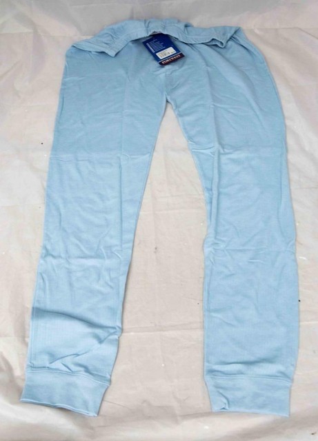 Portwest B121 Mens Easywear Base Thermal Trousers Sky Blue Size Large