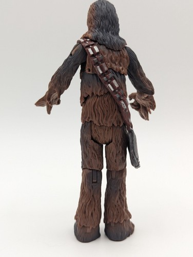 Figura de acción Hasbro Star Wars 2004 Chewbacca + bolsa de correa 4,75 pulgadas - Imagen 3 de 6