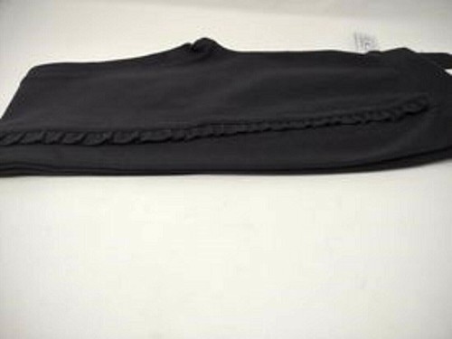 The Children's Place Girls' Uniform Active Foldover Waist Black Pants Size 16 - Picture 2 of 8