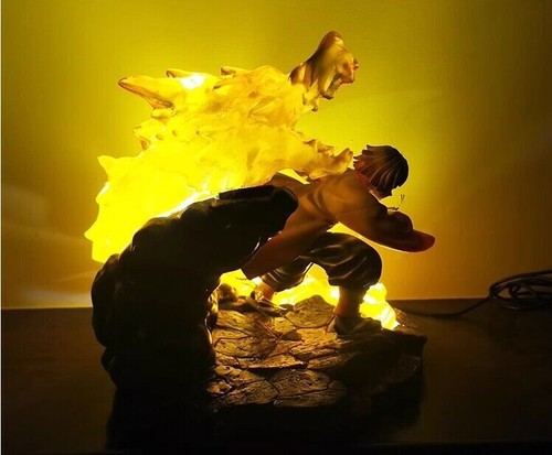 Animación Cazador de Demonios Akaza Figuras Resina Estatuas Modelo Iluminable Coleccionables - Imagen 11 de 23