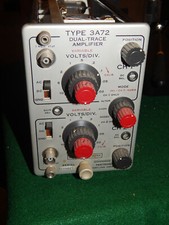 Tektronix Type 3A72 Dual Trace Signal amplifier for 560 Series Oscilloscopes