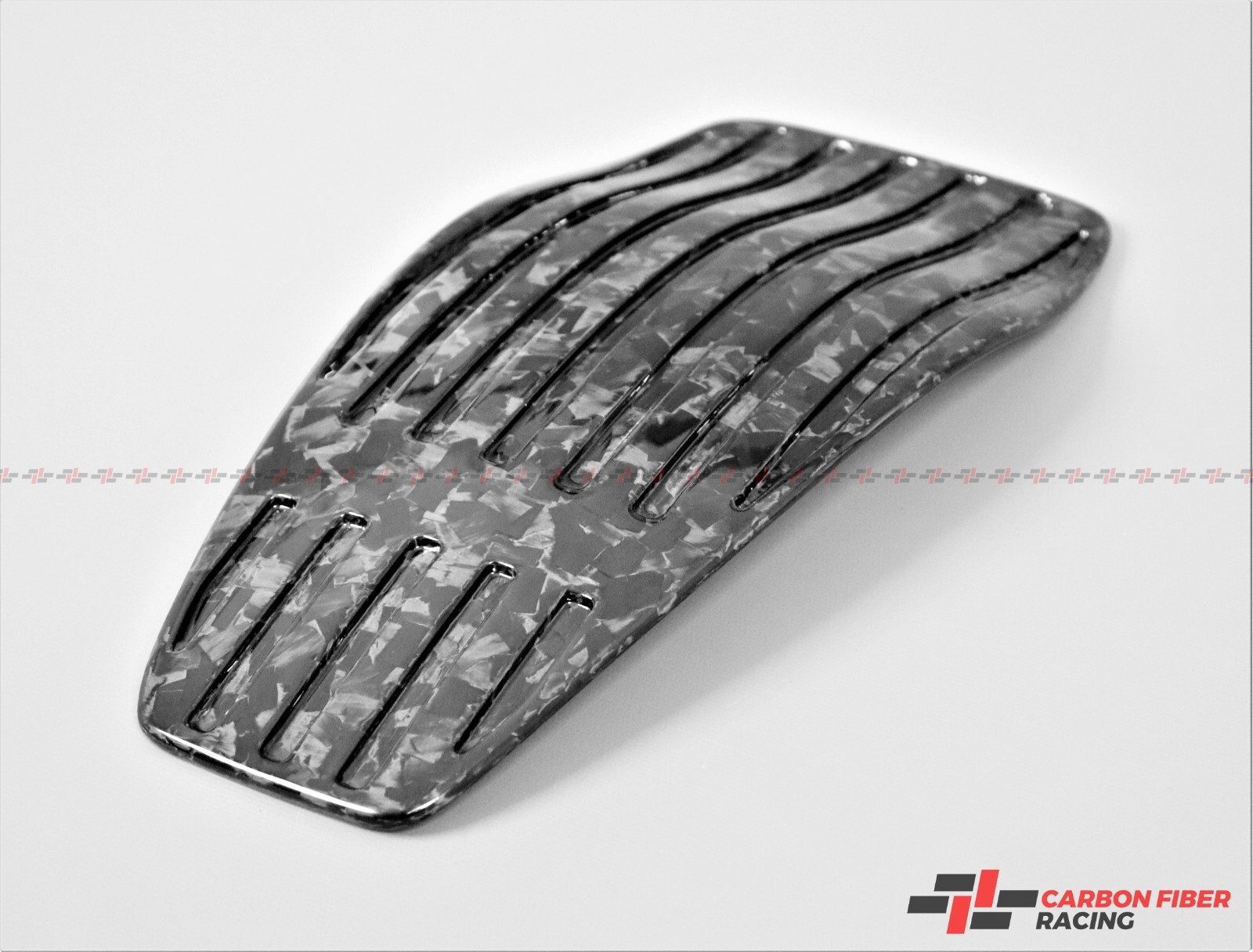 McLaren 540C 570GT 570S 600LT 650S MP4-12C Ribbed Top Engine Cover Carbon Fiber