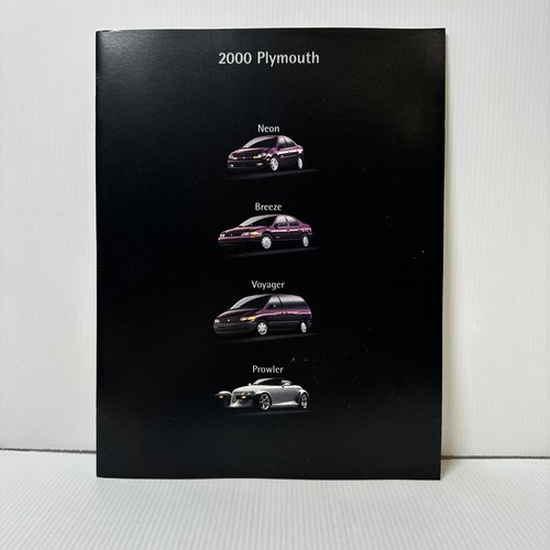 NOS Original 2000 Plymouth Full Line Dealership Sales Brochure GAB3 - Bild 1 von 3