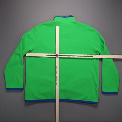 Polo Ralph Lauren Pullover Mens XXL Green Hi Tech Fleece Quarter Zip 2XL NWT - Picture 8 of 11