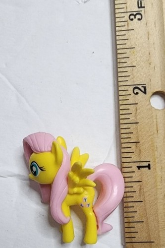 My Little Pony Hasbro Funko Fluttershy Yellow Body Pink Hair Butterflies Toy Fig - Picture 2 of 3
