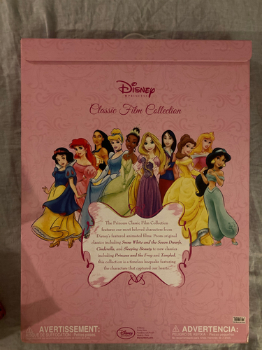 Disney Prinzessin Sammlung KLASSISCHER FILM 10 PUPPEN SET NEU IM KARTON Belle Ariel Aschenputtel - Bild 4 von 8
