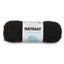 Bernat Handicrafter Cotton Solids Yarn, 1.75 oz, Gauge 4 Medium, 100% Cotton,