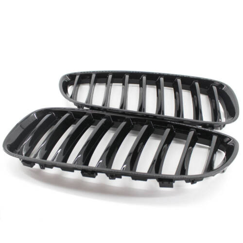 For BMW E89 Z4 2009-2016 Gloss Black Front Grille Grill Bumper Kidney L+R AK - Picture 7 of 8