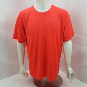orange nike miler t shirt