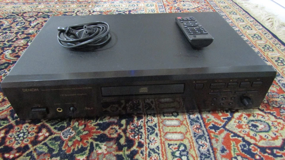 DENON DCD-685 Lettore CD, Pitch control, colore nero satinato (USATO) - Immagine 2 di 4