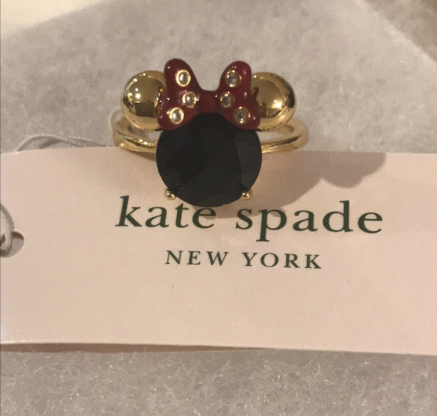 指輪・リング kate spade new york Minnie Ring disney x kate spade new york minnie ring size 7 | eBay