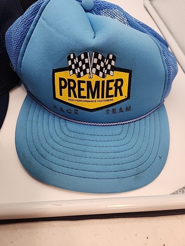 Vintage Trucker Hat Lot Premier Race Ernset Tubbs Records The Bowery Alabama 90 - Picture 19 of 21