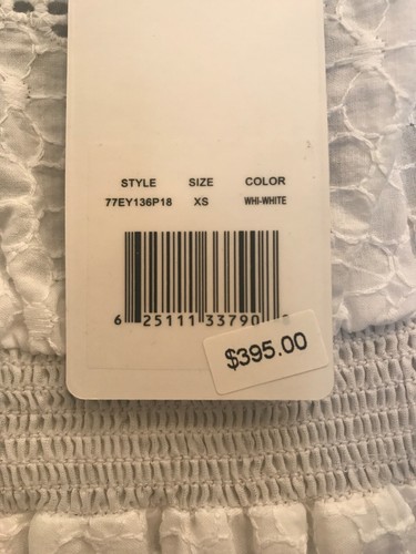 Kisuii Womens Sleeveless Ruffled Maxi Day Dress White Tiket Price 395.00$ - Picture 10 of 11