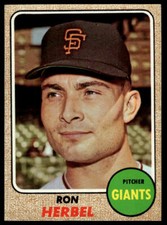 1968 Topps #333 Ron Herbel