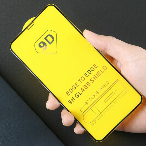 Full Cover iPhone Xs 11 Pro Max 6.5" Edge Tempered Glass Screen Protector Guard - Picture 14 of 35