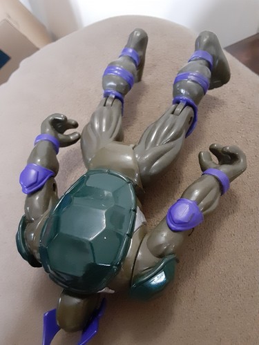 TMNT Supermutants Donatello 1994 Teenage Mutant Ninja Turtle don purple mask - Bild 4 von 4