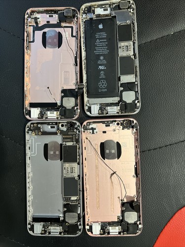 Lote 4 Funda Trasera Original Apple iPhone 6s Carcasa Marco Completo OEM - Imagen 2 de 4