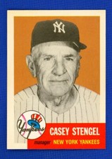 1991 Topps Archives 1953 Casey Stengel    MGR #325 New York Yankees
