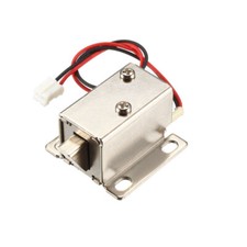 DC6V1A 6mm Mini Electromagnetic Solenoid Locking Group Upward Low Door