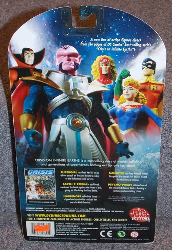 DC Direct Crisis On Infinite Earths Harbinger Action Figure New In The Package - Picture 2 of 3