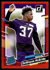 DeWayne McBride Rookie Press Proof Red 2023 Donruss Rated Rookie #366 Minnesota