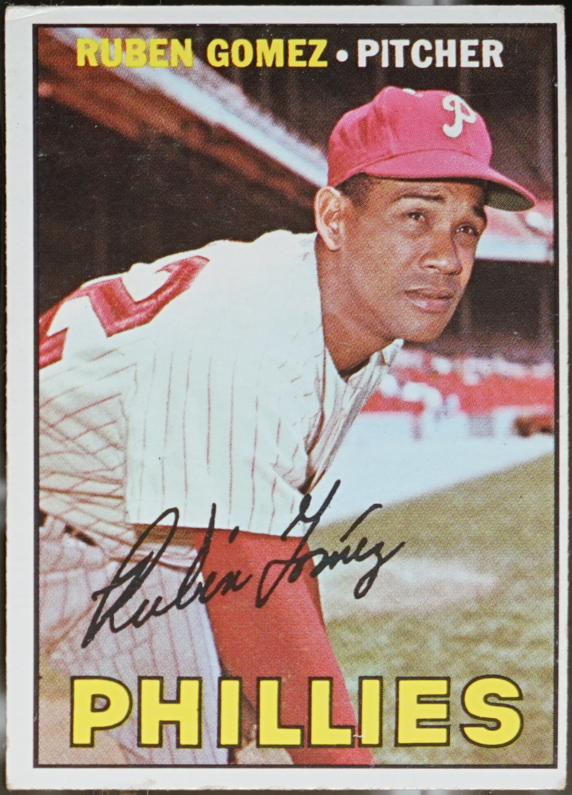 1967 Topps Baseball Ruben Gomez #427 VG