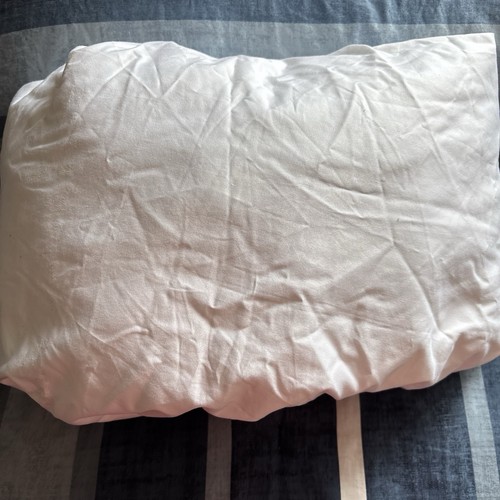 Hotel Collection 100% Cotton Fitted Sheet 600 TC White Queen New Store Display