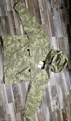 Nike Tech Woven CORDURA Jacket Camo Olive Black Men’s Size Medium IF8494-276 - Image 1 of 2